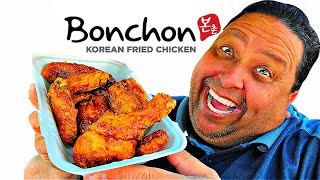 Bonchon Korean Fried Chicken REVIEW [upl. by Aydiv]