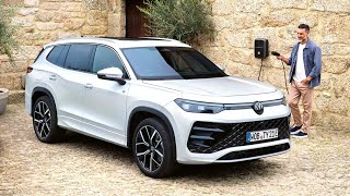 New 2025 Volkswagen Tayron Spacious Threerow Crossover SUV [upl. by Bainbrudge]