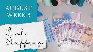 EXCITING CASH STUFFING AND REALLOCATION  LIFE UPDATE  AUGUST WEEK 5  LETS COMPLETE 2 CHALLENGES [upl. by Hagep]