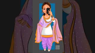 Cartoonize character bollywood music art digitalpainting illustration song [upl. by Gnad]