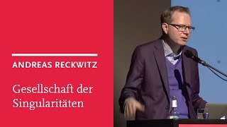 Andreas Reckwitz Digitalisierung und Gesellschaft der Singularitäten [upl. by Elianora473]