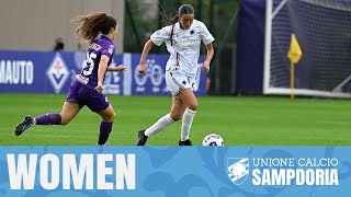 Highlights Women FiorentinaSampdoria 40 [upl. by Ellebana]