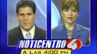 Promos Noticentro 4  Televicentro de Puerto Rico 2004 [upl. by Mora]