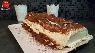 Bûche Tiramisu البيش تيراميسو [upl. by Cosette]