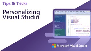 Personalizing Visual Studio 2022 [upl. by Vaasta247]