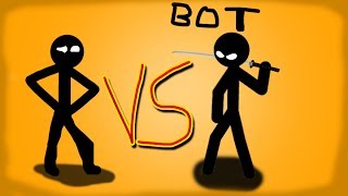 LOS BOTS MAS PUTOS  BoringMan  Jugando con Hawkblade2071 [upl. by Otter999]