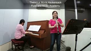 Clarinet ABRSM Grade 5 from 2022 C2 Thelonius Monk Hackensack [upl. by Anavahs]