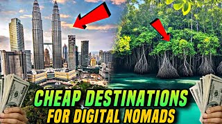 10 Insanely Cheap Destinations For Digital Nomads In 2024 [upl. by Suolkcin]