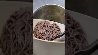 Korean Buckwheat Soba Noodles with Perilla Oil [upl. by Ednyl517]