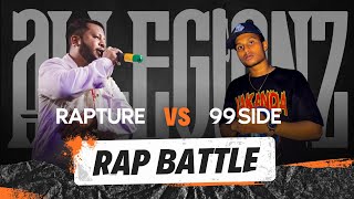 ReallyRapture vs 99side  Allegionz  HipHop  Battle Rap  Indian HipHop  2024 [upl. by Sinnek]