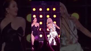 NYE Performance of Miley Cyrus amp Noah Cyrus shorts [upl. by Terrance952]