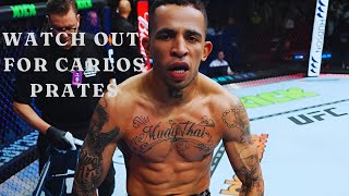 Carlos Prates The Quiet Assassin of UFC 305 [upl. by Enelyam904]