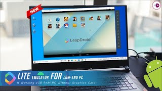 LeapDroid  New Best Lightweight and Fastest Android Emulator For 2GB RAM PC [upl. by Whitelaw371]