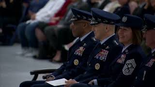 Chief Master Sergeant of the Air Force Change of Responsibility [upl. by Nohsreg816]