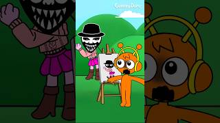 Incredibox Sprunki Help Pinki redraw her body parts sprunki animation trend [upl. by Laius]