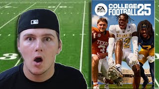 Reacting to the College Football 25 Trailer [upl. by Nazus]