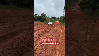 Corolla na transamazônica 😭 atoleiro camioneiro atoleirosnaamazonia [upl. by Adnyc398]