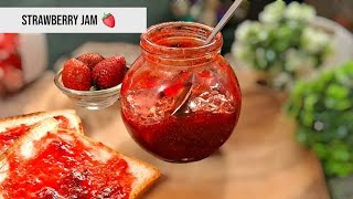 quotStrawberry Jam from Scratch  Fresh amp Simplequot 🍓 [upl. by Enicnarf142]