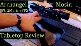 Mosin Archangel Stock Tabletop Review [upl. by Naashar]