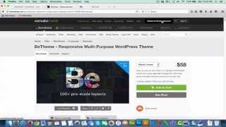 BeTheme Tutorials Help amp Support  Tutorial on How To Install Betheme [upl. by Aiekan]