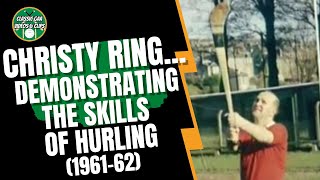 Christy Ring  Demonstrating the Skills of Hurling [upl. by Wilscam]