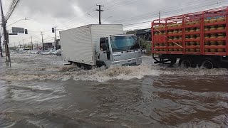 CHUVA NO RECIFE CAUSA ALAGAMENTO NAS RUAS MÊS DE JANEIRO 25012024 [upl. by Mikah770]