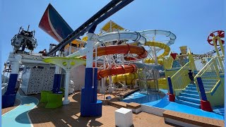 Carnival Mardi Gras Cruise Vlog sooo much good food amp activities [upl. by Copland]