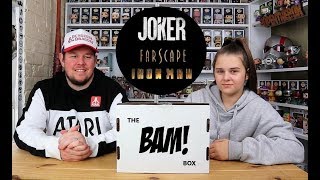 THE BAM BOX Pop Culture  September 2019  Joker  Iron Man  Farscape  UK [upl. by Icul]