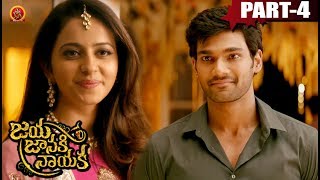 Jaya Janaki Nayaka Full Movie Part 4  Bellamkonda Srinivas  Rakul Preet  Pragya Jaiswal [upl. by Anitsyrhk]