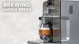 How to Use the Gaggia Brera Drink Parameters and Brewing [upl. by Mont]