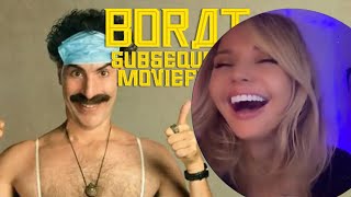 Borat Subsequent Moviefilm Reaction  First Time Watching  Funny Borat 2 [upl. by Gollin353]