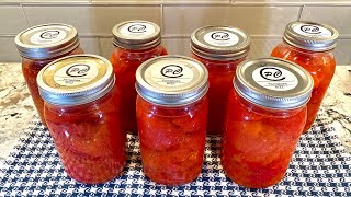 Canning Tomatoes  ToThePoint [upl. by Pruter230]