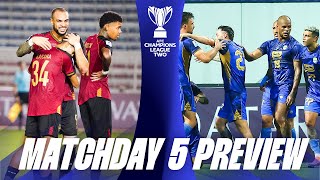 Preview Matchday Five  AFC Champions League Two™ [upl. by Taryne]