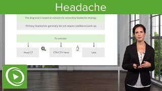 Headache Emergency Medicine – Emergency Medicine  Lecturio [upl. by Roeser]