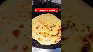 Aaloo Paratha with rajma😋shorts parathalovers youtubeshorts [upl. by Dumas]