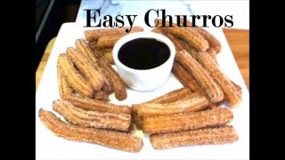 Easy Churro RecipeCrispy Doughnut Sticks [upl. by Anehs169]