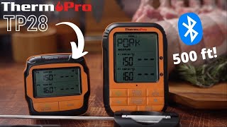 ThermoPro TP28  The Wireless Meat Thermometer That Goes ALL 500 FEET [upl. by Sibyls]