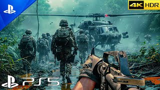 VIETNAM WAR  Realistic Ultra Graphics Gameplay Call Of Duty Cold War 4K 60FPS [upl. by Frodina]