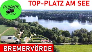 WO IST DAS DENN  EIN WOCHENENDE AM VÖRDER SEE  BREMERVÖRDE  TOLLER WOHNMOBILSTELLPLATZ [upl. by Lallage]