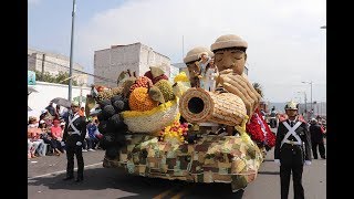 Carnavales en Ambato Ecuador 🇪🇨 febrero 2019 Fiesta de las Flores y las Frutas [upl. by Tiffanle]