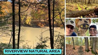 Hiking A Four Mile Loop Trail At Riverview Natural Area  Midland Michigan [upl. by Sherlock828]