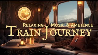 NO MIDROLL ADS Train Ambience amp Relaxing Piano Playlist  Perfect for Sleep Relaxation Reading [upl. by Htebazie]