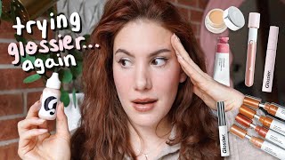 watch this before buying GLOSSIER Trying their makeupagain [upl. by Yvonner]