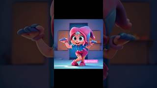 POMNI ARONA DANCE MEME ANIMATION 📺 MINI AI TV 🎀shorts [upl. by Rammaj]