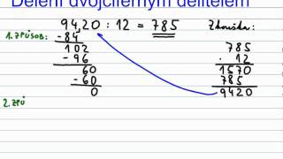 Dělení dvojciferným dělitelem  př 1 [upl. by Archie]