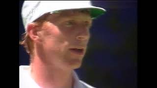 Mats Wilander vs Boris Becker  Australian Open 1990 VF [upl. by Onstad754]