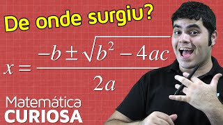 Dedução da Fórmula de Bhaskara Completando o Quadrado  Matemática Rio [upl. by Niwle]