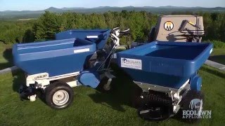 Ecolawn  Top Dresser amp Compost Spreader [upl. by Burrow]