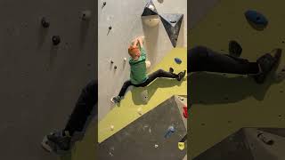 Climbing a new overhang boulder is harder than it looks climbing bouldering [upl. by Miguelita948]