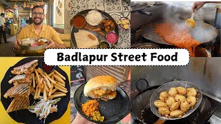 Badlapur street food  Bhosale Vadewale Mullukh Maratha and More [upl. by Shute]